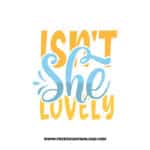 Isn't She Lovely 2 SVG & PNG free downloads. Cricut for your DIY projects, baby svg, onesies svg, nursery svg, mother svg, father svg