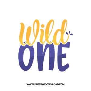 Wild One Baby Free SVG File