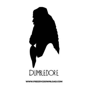 Dumbledore SVG & PNG Free Cut Files, harry potter svg, gryffindor svg, wizard svg, magic svg, hogwarts svg, Slytherin svg, dobby svg