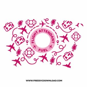 Flight Attendant Starbucks SVG & PNG, SVG Free Download, SVG files for cricut, starbucks wrap svg, starbucks free svg, airplane svg, travel svg, pilot svg, vacation svg