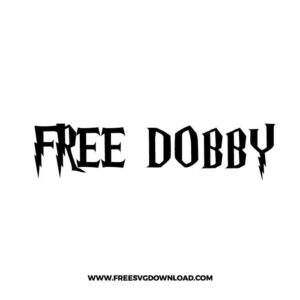 Free Dobby SVG & PNG Free Cut Files, harry potter svg, gryffindor svg, wizard svg, magic svg, hogwarts svg, Slytherin svg, dobby svg
