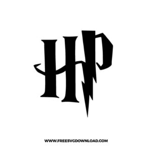 H.P Logo SVG & PNG Free Cut Files, harry potter svg, gryffindor svg, wizard svg, magic svg, hogwarts svg, Slytherin svg, dobby svg