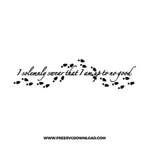 I Solemnly Swear SVG & PNG Free Cut Files, harry potter svg, gryffindor svg, wizard svg, magic svg, hogwarts svg, dobby svg