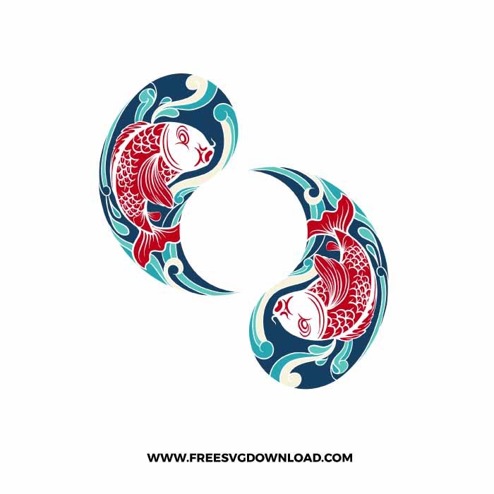 Koi Fish Starbucks Wrap free SVG, SVG Free Download, animal starbucks svg, dog mom starbucks svg, paw svg, cat svg, dog starbucks svg