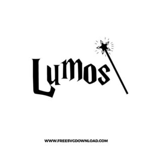 Lumos SVG & PNG Free Cut Files, harry potter svg, gryffindor svg, wizard svg, magic svg, hogwarts svg, dobby svg