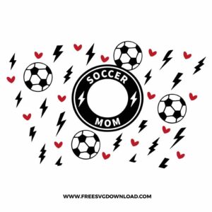 Soccer Mom Starbucks Wrap Free SVG File
