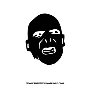 Voldemort Silhouette Free SVG File