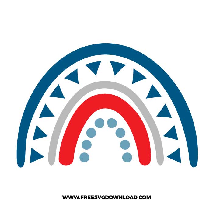 4th of July America Rainbow SVG & PNG cut files 3 - Free SVG Download