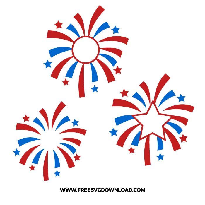 4th of July Fireworks SVG & PNG, SVG Free Download, SVG files for Cricut fourth of july svg, independence day svg, america svg, patriotic day svg, usa svg, american flag svg, god bless america svg, fireworks svg