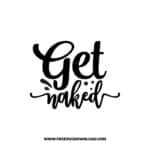Get Naked Free SVG & PNG Download,  SVG files cricut, bathroom svg, laundry sign svg, home decor, cleaning svg,