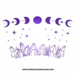 Esoteric Starbucks Wrap SVG & PNG, SVG Free Download, SVG files for cricut, starbucks wrap svg, starbucks free svg, witchcraft svg, celestial svg, star svg, witchy svg, gems svg, diamond svg, moon svg, moon phase svg