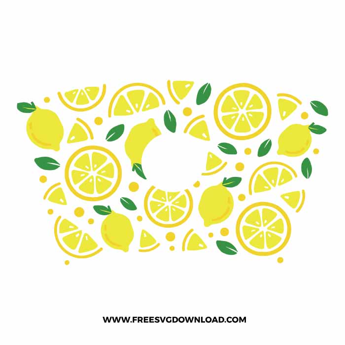 Lemonade Starbucks Wrap free SVG, SVG Free Download, SVG files for Cricut, starbucks wrap free svg, fruit starbucks svg, summer starbucks svg, fresh starbucks svg, tropical svg