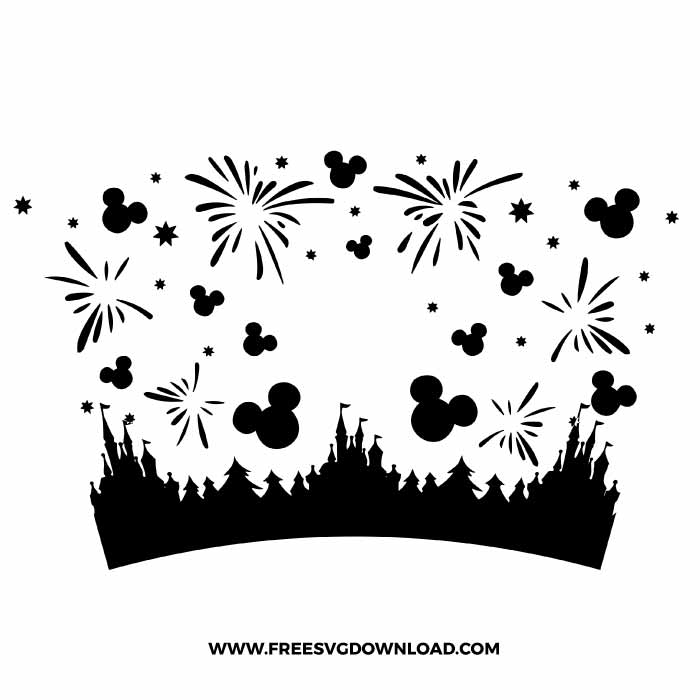 Mickey Mouse Disneyland Starbucks Wrap SVG & PNG, SVG Free Download, SVG files for cricut, starbucks wrap svg, starbucks free svg, mickey mouse svg, minnie mouse svg, disney svg