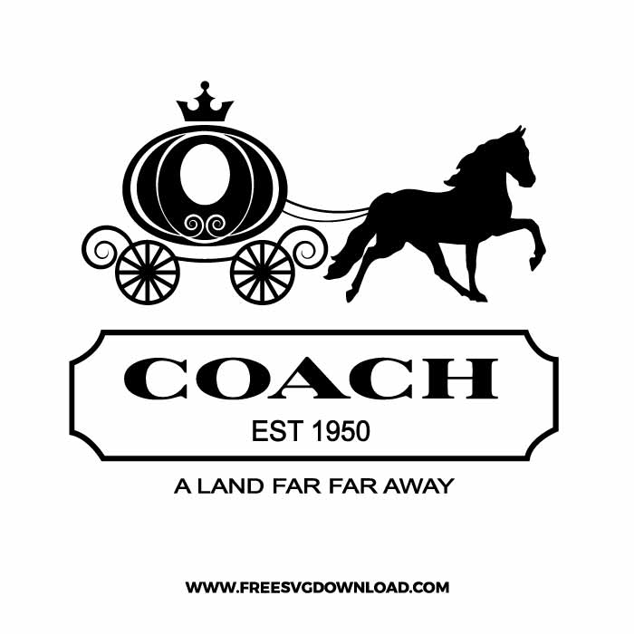 Cinderella coach SVG & PNG, SVG Free Download, SVG for Silhouette, svg files for cricut, separated svg, disney svg, disney princess svg, cinderella free svg