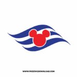 Disney cruise logo SVG & PNG, SVG Free Download, SVG for Silhouette, svg files for cricut, separated svg, disney svg, mickey mouse free svg, minnie mouse free svg, summer svg, cruise svg, vacation svg