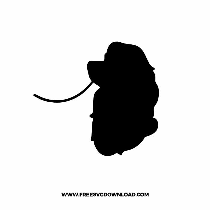 Lady SVG & PNG, SVG Free Download, SVG for Silhouette, svg files for cricut, separated svg, disney svg, lady and tramp svg, lady and the tramp spaghetti svg