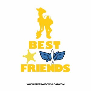 Toy Story Best Friends SVG & PNG, SVG Free Download, svg files for cricut, svg files for Silhouette, separated svg, trending svg, disney svg, toy story svg, woody svg, buzz lightyear svg, forky svg, toy story png, alien svg, andy svg, disneyland svg, birthday svg, svg for kids