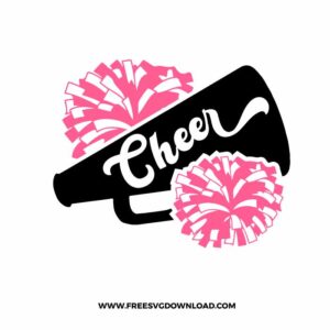 Pom Pom Cheer Free SVG File