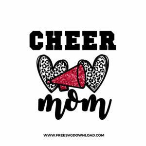 Cheer Mom Free SVG File