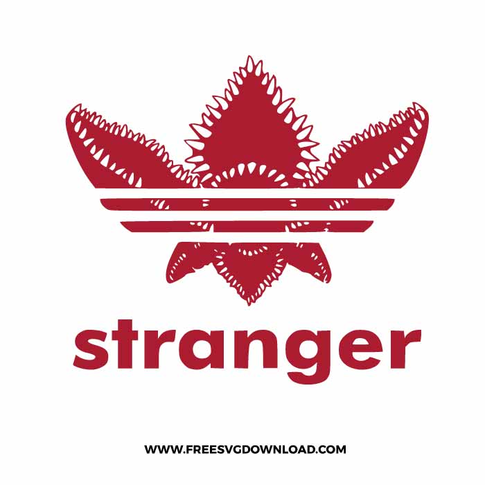 Stranger Things Adidas SVG & PNG, SVG Free Download, svg files for cricut, svg files for Silhouette, separated svg, trending svg, stranger things free svg, Demogorgon svg, hellfire svg, eleven svg, eddie munson svg, mike svg