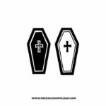 Coffin SVG & PNG, SVG Free Download, svg files for cricut, halloween free svg, spooky free svg, fall svg, pumpkin svg, happy halloween svg, ghost svg, autumn svg, trick or treat svg, horror svg, witch svg, skull svg, zombie svg