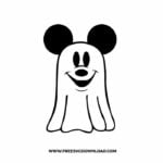 Mickey Ghost SVG & PNG, SVG Free Download, svg files for cricut, halloween free svg, spooky free svg, fall svg, pumpkin svg, happy halloween svg, ghost svg, autumn svg, trick or treat svg, horror svg, witch svg, skull svg, zombie svg, disney svg, mickey mouse svg, minnie mouse svg, nightmare before christmas svg