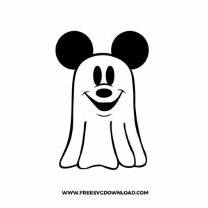 Mickey Ghost SVG & PNG, SVG Free Download, svg files for cricut, halloween free svg, spooky free svg, fall svg, pumpkin svg, happy halloween svg, ghost svg, autumn svg, trick or treat svg, horror svg, witch svg, skull svg, zombie svg, disney svg, mickey mouse svg, minnie mouse svg, nightmare before christmas svg