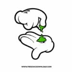 Mickey Hand Weed SVG , SVG Free Download, svg files for cricut, smoke svg, joint svg, marijuana svg, 420 svg, weed leaf svg, cannabis svg, stoner svg
