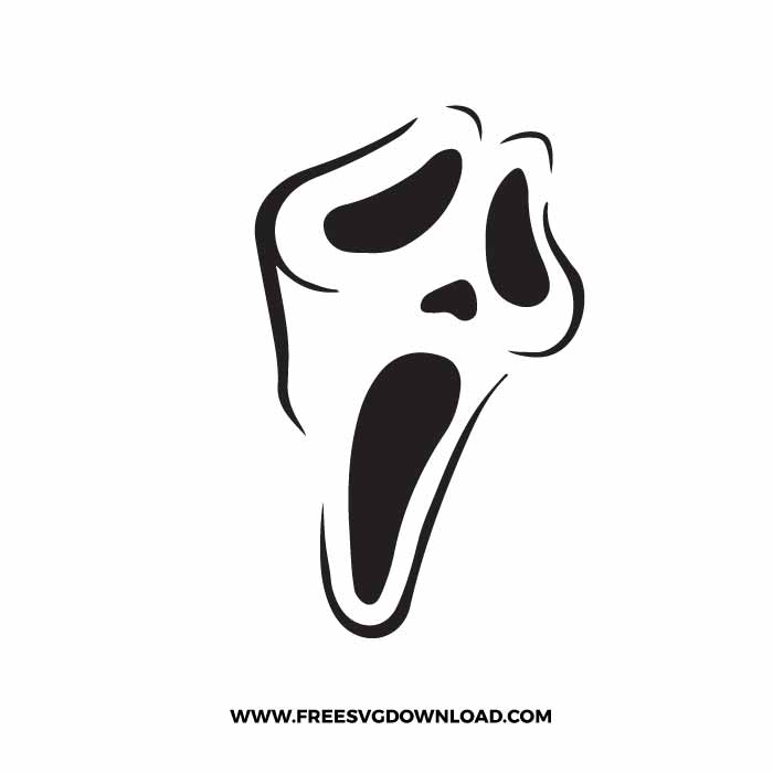 Old scared face PNG, SVG