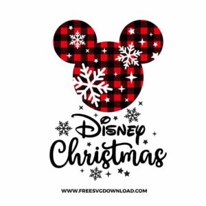 Disney Christmas Mickey SVG cut file