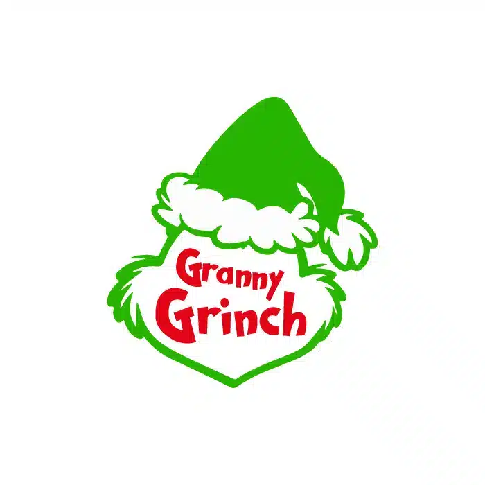 Granny Grinch 2 SVG & PNG, SVG Free Download, svg cricut, Christmas SVG, grinch svg, the grinch svg, grinch face svg, grinch hand svg