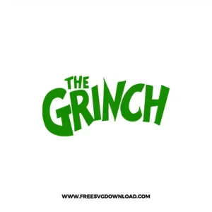 Grinch Logo Free SVG File