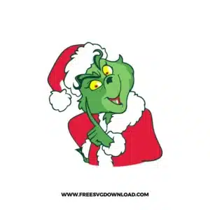Grinch Pointy Finger Free SVG File