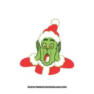 Grinch Shock Free SVG File