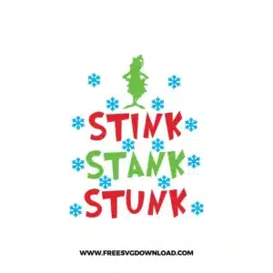 Grinch Stink Stank 2 SVG & PNG, SVG Free Download, svg cricut, Christmas SVG, grinch svg, the grinch svg, grinch face svg, grinch hand svg