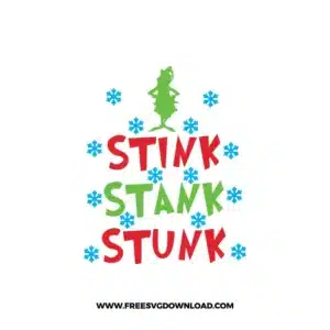 Stink Stank Stunk Free SVG File