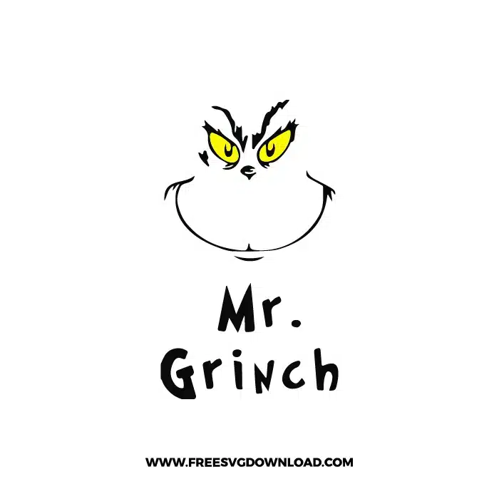 Mr Grinch Face SVG & PNG, SVG Free Download, svg cricut, Christmas SVG, grinch svg, the grinch svg, grinch face svg, grinch hand svg