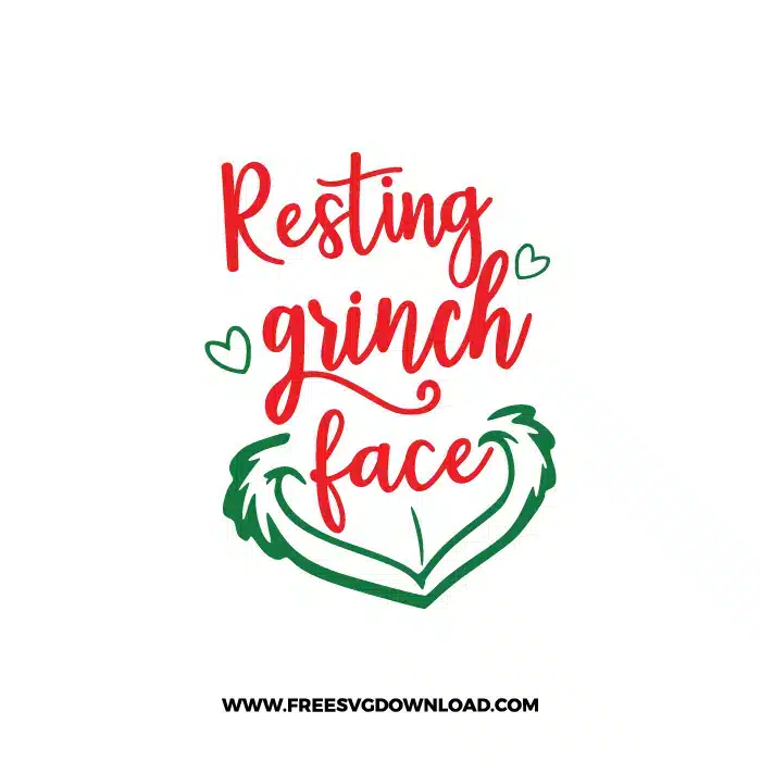 Resting Grinch Face 3 SVG & PNG, SVG Free Download, svg cricut, Christmas SVG, grinch svg, the grinch svg, grinch face svg, grinch hand svg