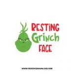 Resting Grinch Face 5 SVG & PNG, SVG Free Download, svg cricut, Christmas SVG, grinch svg, the grinch svg, grinch face svg, grinch hand svg