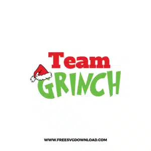 Team Grinch SVG & PNG, SVG Free Download, svg cricut, Christmas SVG, grinch svg, the grinch svg, grinch face svg, grinch hand svg