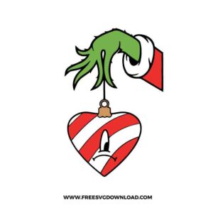 Grinch Bad Bunny Free SVG File