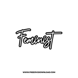 Feminist Free SVG File