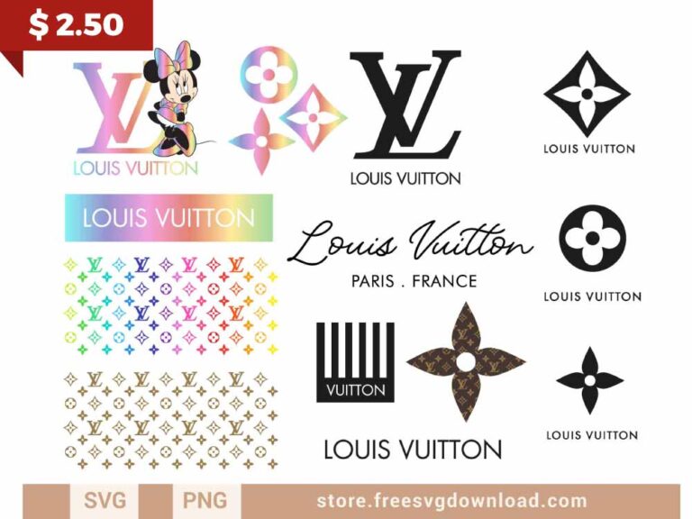 Louis Vuitton SVG Bundle Premium