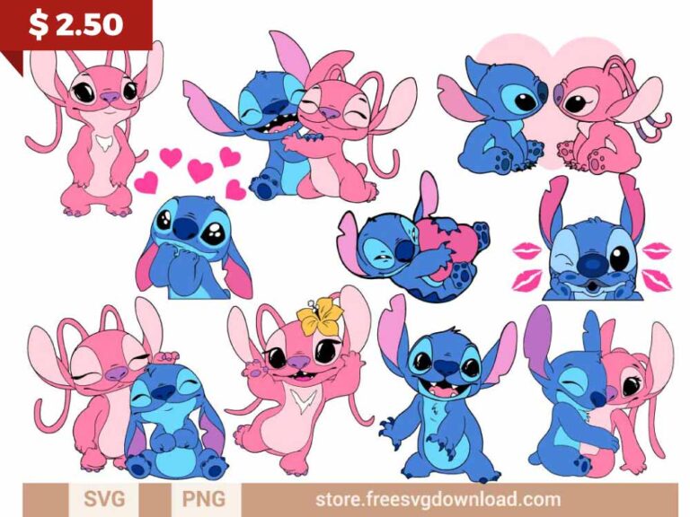 Stitch svg bundle