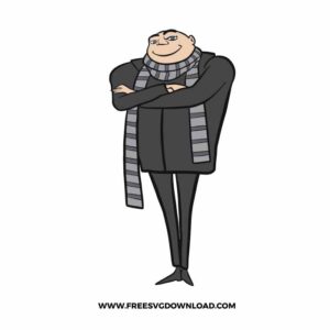 Gru Minions Free SVG File