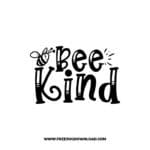 Bee Kind 2 Free SVG & PNG, SVG Free Download, SVG for Cricut Design Silhouette, svg files for cricut, quote svg, inspirational svg, motivational svg, popular svg, coffe mug svg, positive svg, funny svg, kind svg, kindness svg.