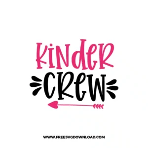 Kinder Crew Free SVG File