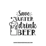 Save Water Drink Beer Free SVG & PNG, SVG Free Download, SVG for Cricut Design Silhouette, svg files for cricut, quote svg, inspirational svg, motivational svg, popular svg, coffe mug svg, positive svg, adult svg, beer svg, wine svg, coffee svg.