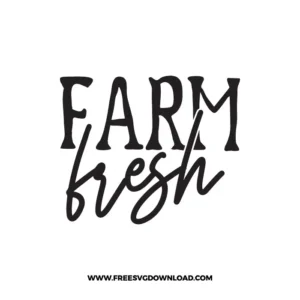 Farm Fresh Free Free SVG File