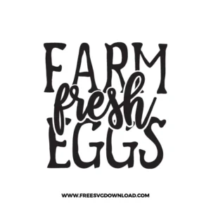 Farm Fresh Eggs Free SVG File 4